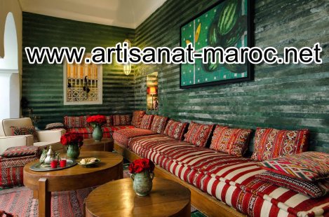 Salon traditionnel marocain